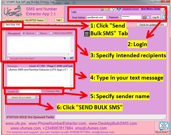 Send Bulk SMS